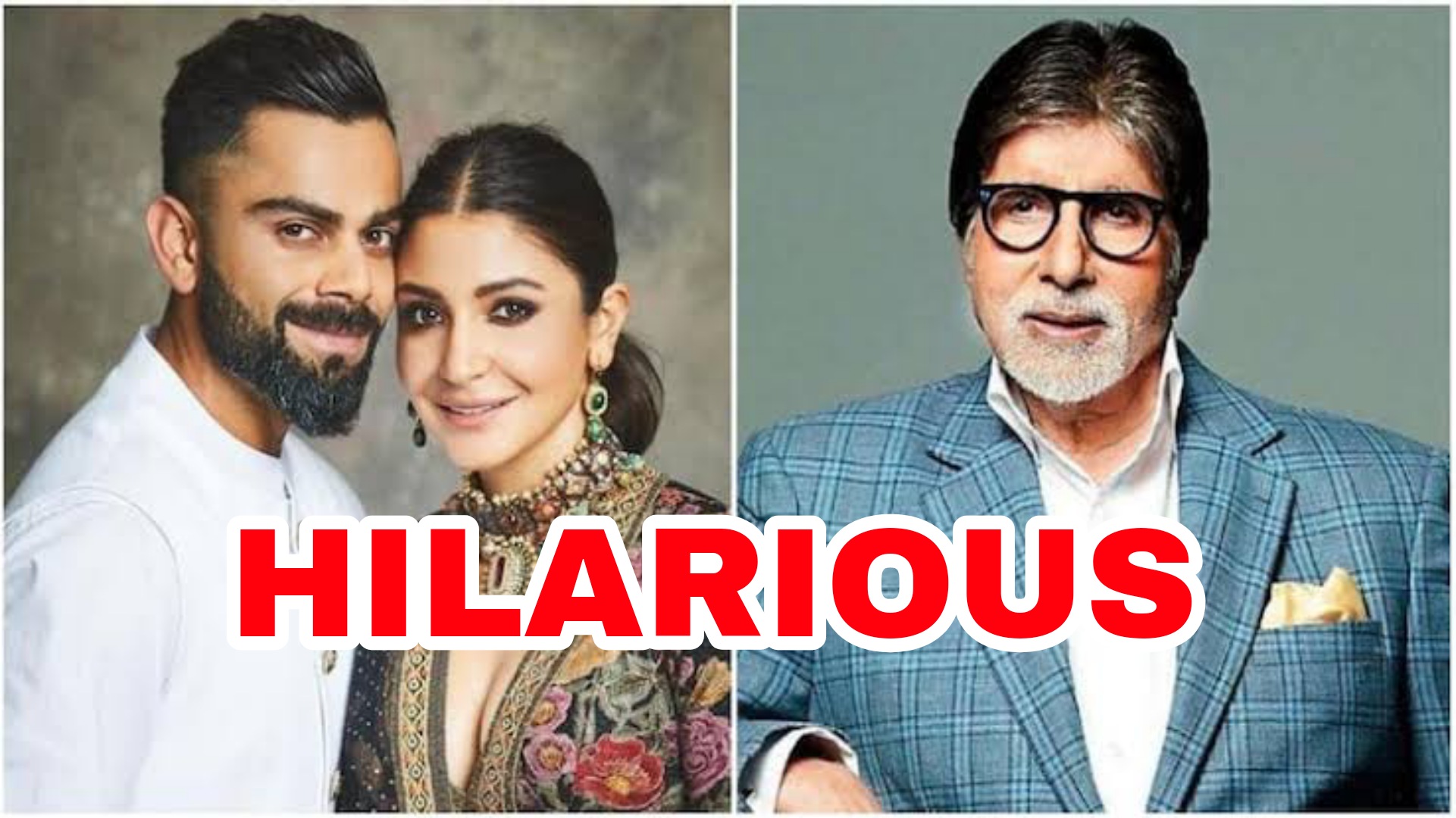 HILARIOUS: Amitabh Bachchan shares super funny joke about Anushka Sharma &  Virat Kohli, fans go ROFL | IWMBuzz