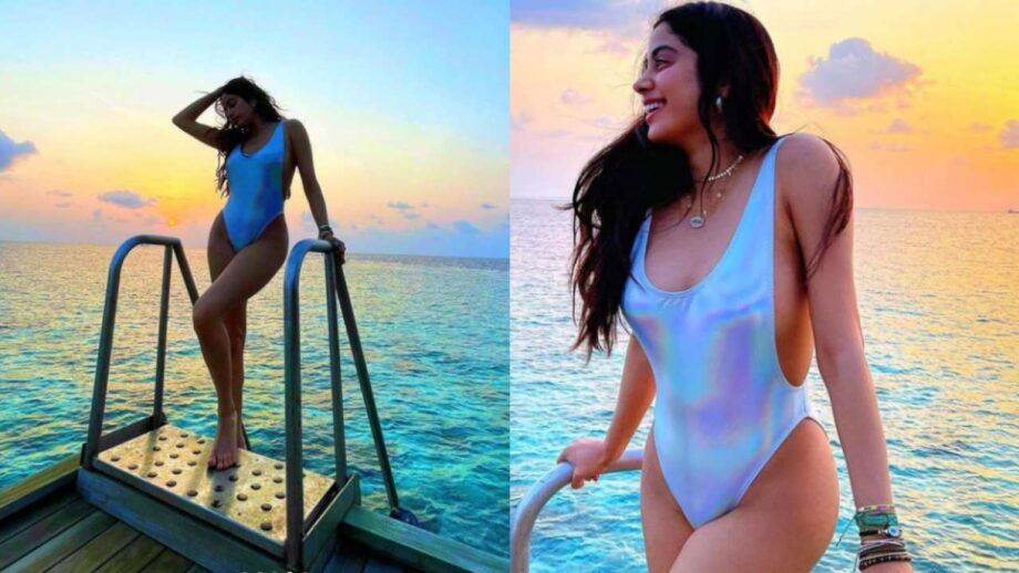 Janhvi Kapoor Is Giving Inspiration To Flaunt Hotness In This Gorgeous And Pretty Beach Wear - 0