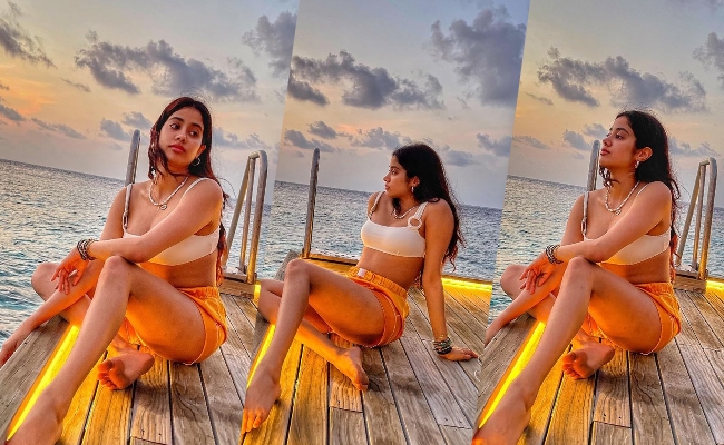Janhvi Kapoor Is Giving Inspiration To Flaunt Hotness In This Gorgeous And Pretty Beach Wear - 1