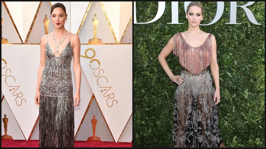 Jennifer Lawrence To Gal Gadot: Which 5 Hollywood Divas Stunned In Fringe Dress Looks? 368189