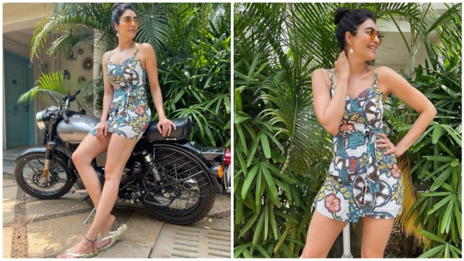 Karishma Tanna's Printed Mini Dress Is Perfect For Your Summer OOTD 375801