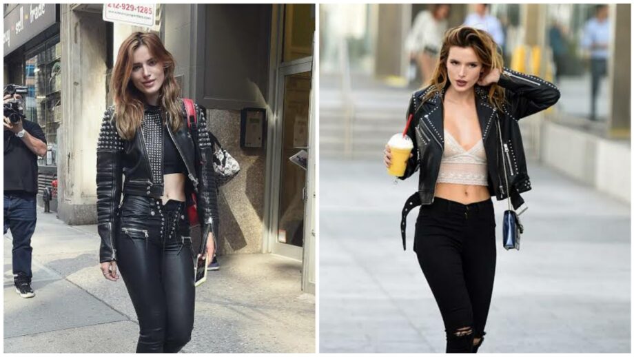 Leather Looks Of Bella Thorne Are Amazingly Gorgeous, See Them Here 368111