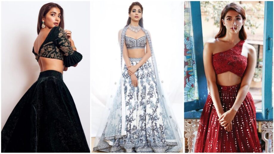 Pooja Hegde's Love For Lehenga Is Just Explicit, Take A Look At These Pictures 376704