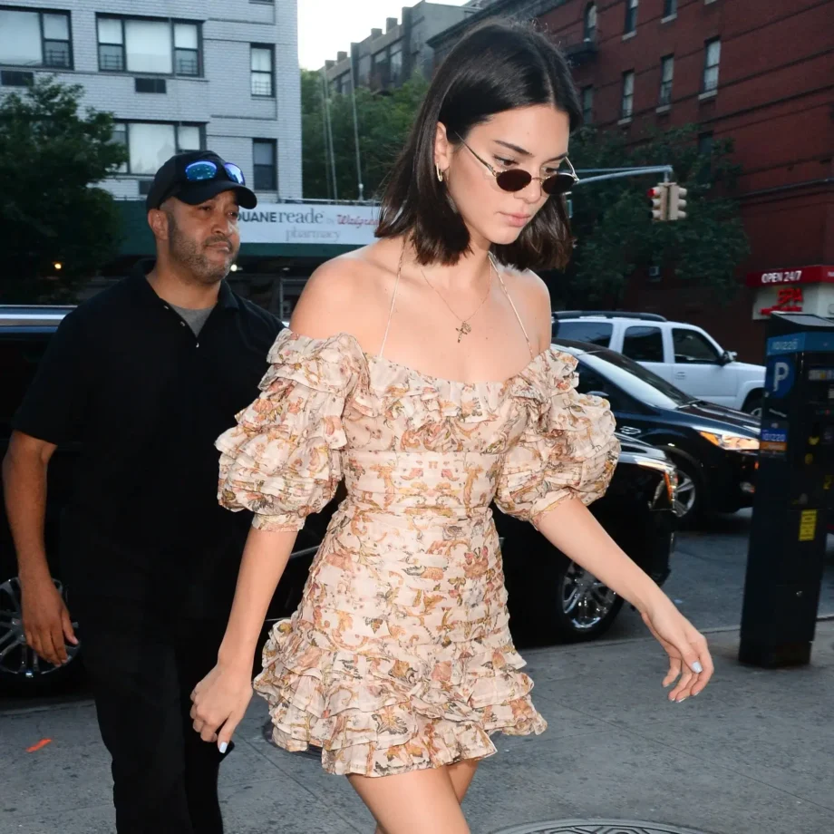Selena Gomez Vs Kendall Jenner: Who Pulled Off The Pink Floral Print Puff Sleeves Outfit Better? 766867