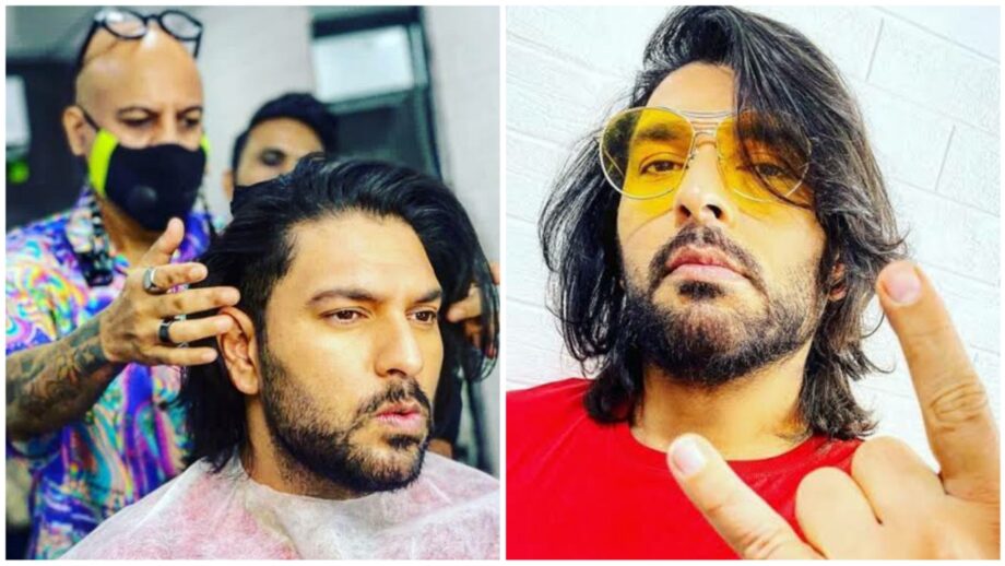 Photo: Yuvraj Singh's new hairstyle is as awesome as him