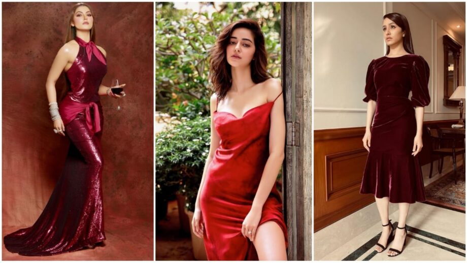 Take Inspo From Shraddha Kapoor To Urvashi Rautela To Look Ravishing In Red For Your Party 369938