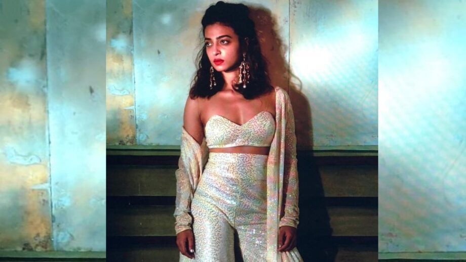 What A Babe: Radhika Apte's super hot strapless shimmery bralette look will make you feel the heat 378262