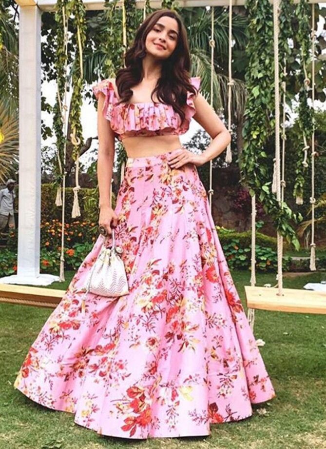 Alia Bhatt's Flirty Floral Dress Is Perfect For A Night In With Friends