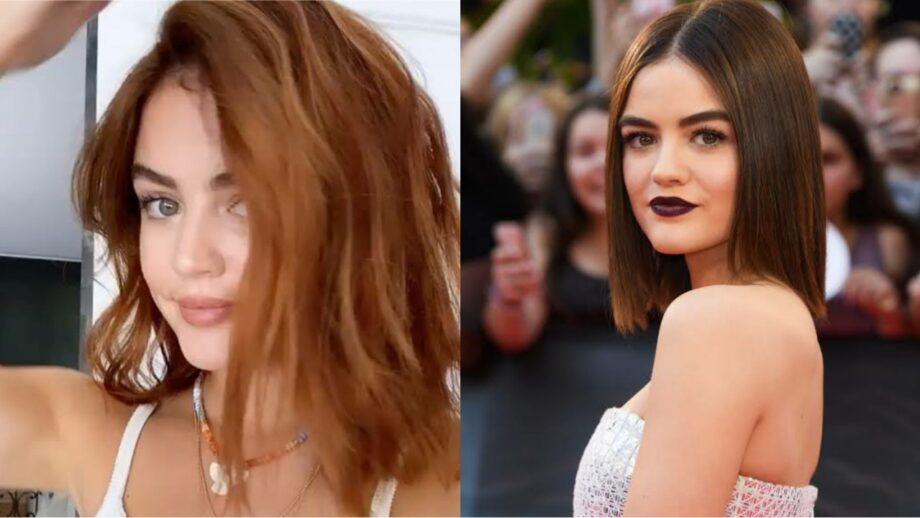Which Hair Color Looks Of Lucy Hale Would You Like To Opt For? 376785