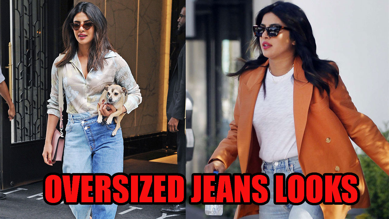 Priyanka Chopra rocks denim trousers amid Nick Jonas dating rumors | Two  toned jeans, Priyanka chopra, High waisted denim