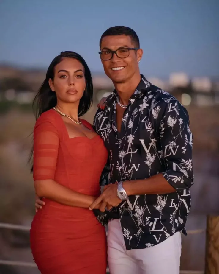Wow: Christiano Ronaldo And His Wife Both Look Amazing Together In This Picture, See Them 766989