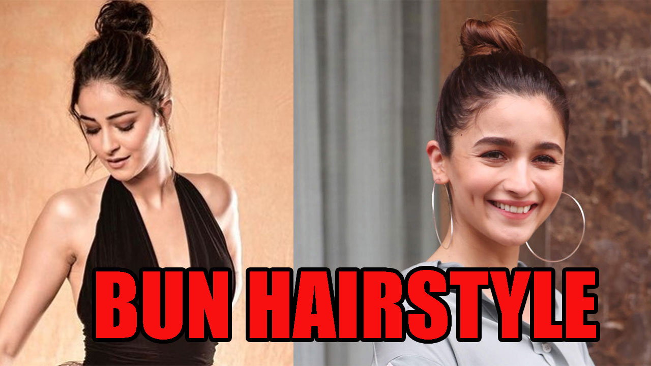 Ananya Panday Vs Alia Bhatt: Who rocks the easy-to-go bun hairstyle? |  IWMBuzz