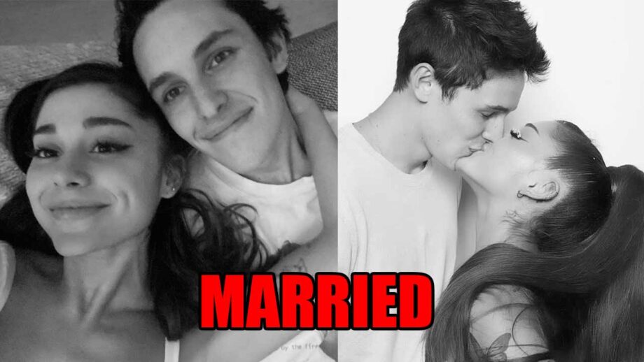 Congrats: Ariana Grande marries beau Dalton Gomez 393214