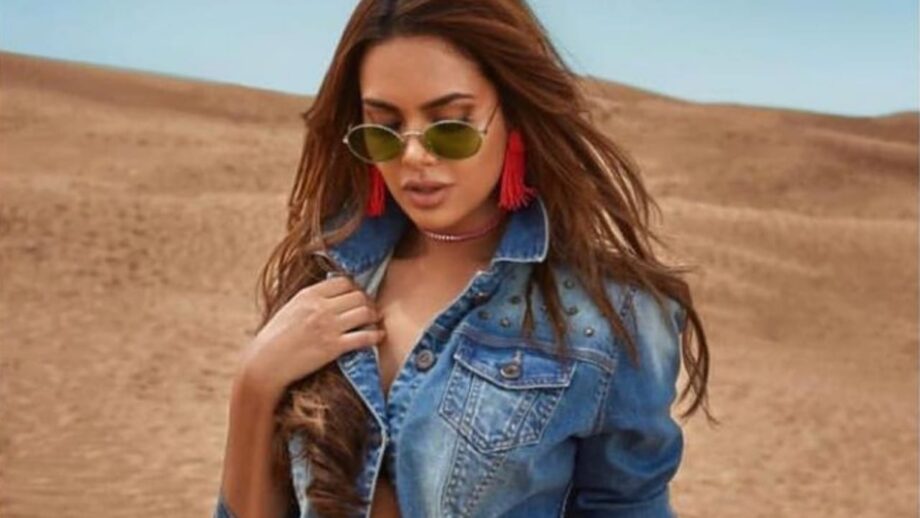 Esha Gupta In All-Denim With Pop Of Red Earrings And Shades: A Perfect Summer Ready Look 383989