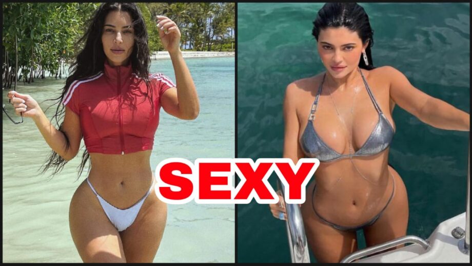 [Hot Photos Compiled]: Kim Kardashian & Kylie Jenner 'burn the gram' with their hot bikini moments, fans feel the heat 393295