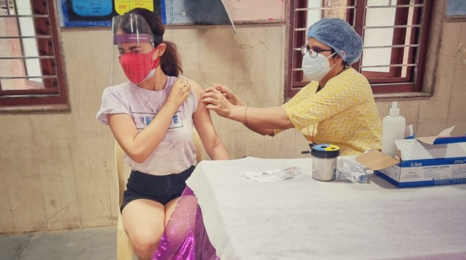 India Against Covid-19: Radhika Madan gets vaccinated, check out photos 384941