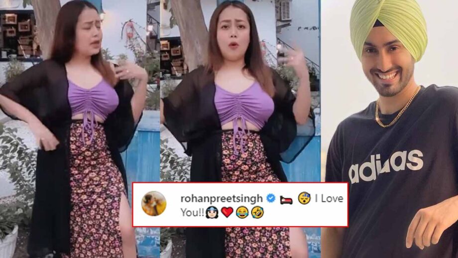 Neha Kakkar showcases cute expressions in latest video, hubby Rohanpreet Singh comments 'I Love You' 394144