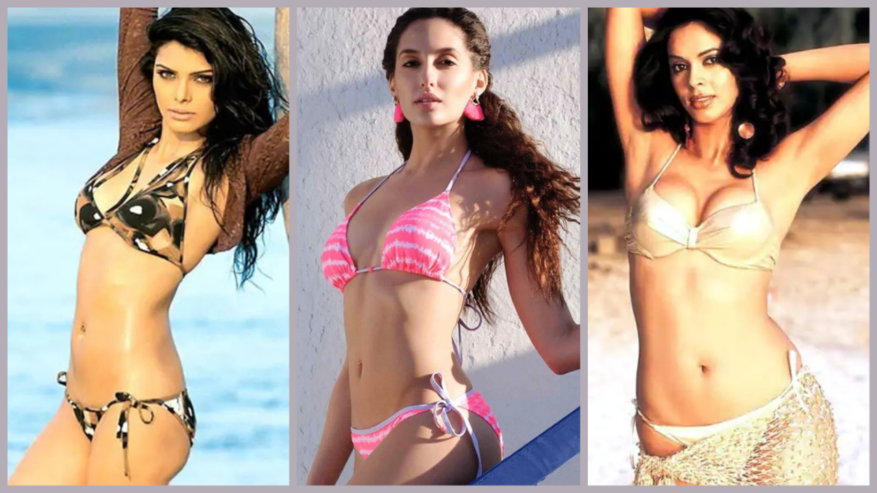 Nora Fatehi, Mallika Sherawat & Sherlyn Chopra's Hottest Belly Curve Beach  Photos to Make You Sweat | IWMBuzz