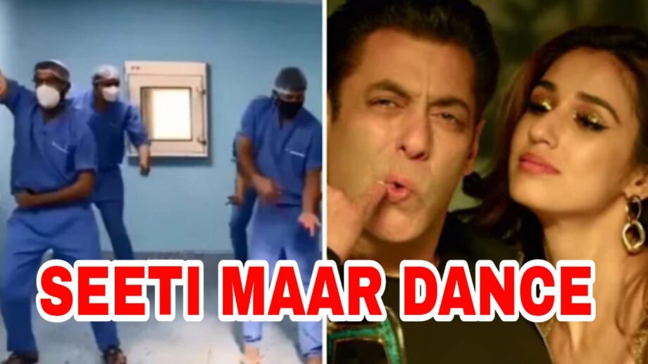 Radhe Swag: Doctors caught on camera getting groovy on Salman Khan and Disha Patani's 'Seeti Maar' song, fans love it 392636