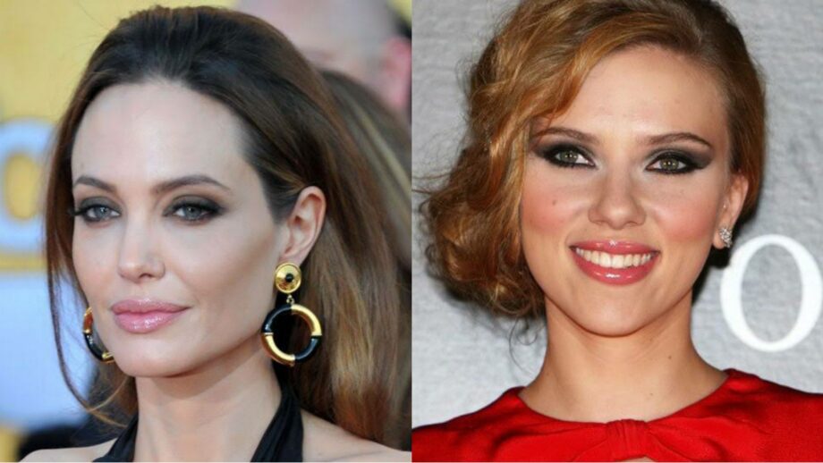 [Smokey Black] Take Hints From Angelina Jolie And Scarlett Johansson To Gear Up The Perfect Smokey Eyes Look; Aren’t They Ravishing? Yay Or Nay? 389682