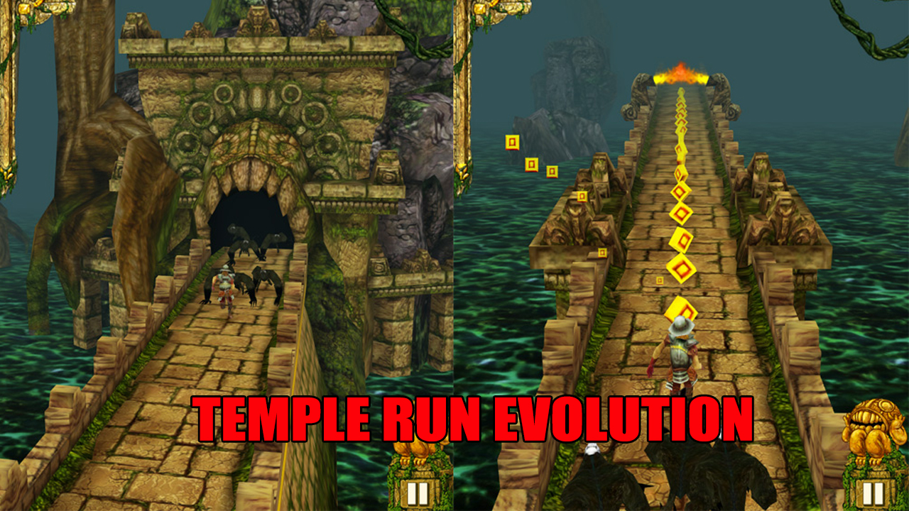 Graphical Evolution of Temple Run (2011-2016) 