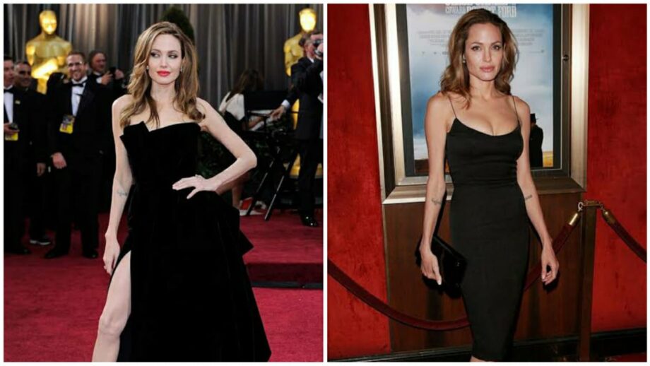 Beauty In Black: Angelina Jolie's Top 3 Black Dresses Are Quintessentially Beautiful 389295