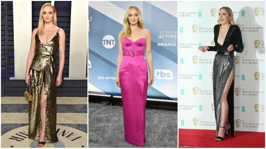 These gown looks could be your next choice for your glam party: Take inspiration from Sophie Turner 387356