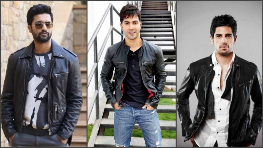 Vicky Kaushal, Varun Dhawan, Sidharth Malhotra: Coolest looks in jacket ...