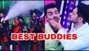 Vikram Chatterjee shares unseen dance moment with Ankush Hazra, fans love their dapper look 395775