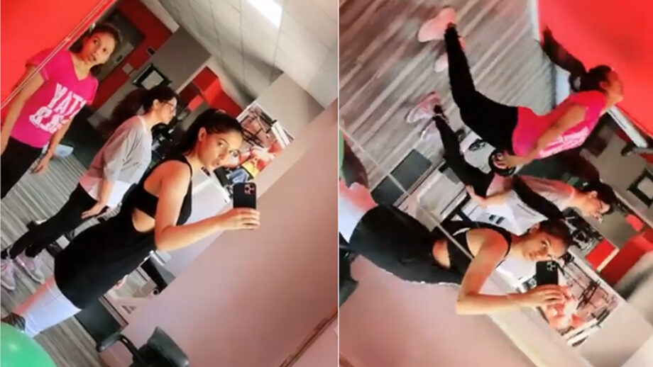 RadhaKrishn beauty Mallika Singh does a hot spin in the gym, video goes viral 392454