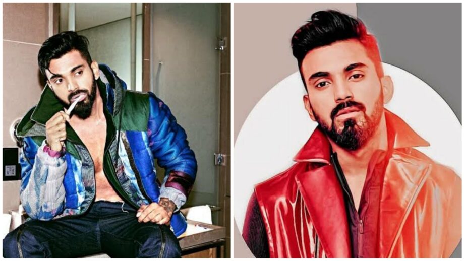 Times When KL Rahul Nailed It in A Leather Jacket