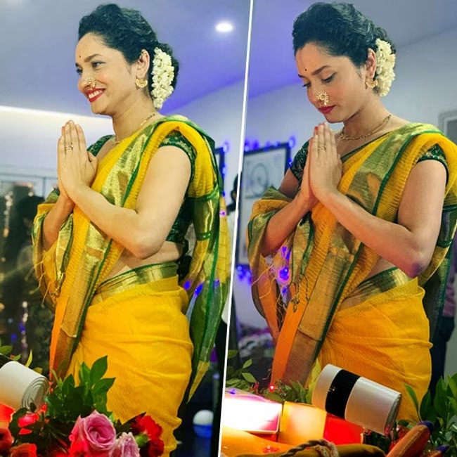 Ankita Lokhande Or Rubina Dilaik: Which Hot Yellow Dress Will You Pick For Your BFF's Mehendi Ceremony? 854558