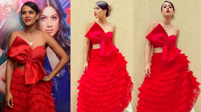 Don't Know How To Carry A Frill Dress? Take Inspiration From Nia Sharma To Carry The Frills Effortlessly 866819