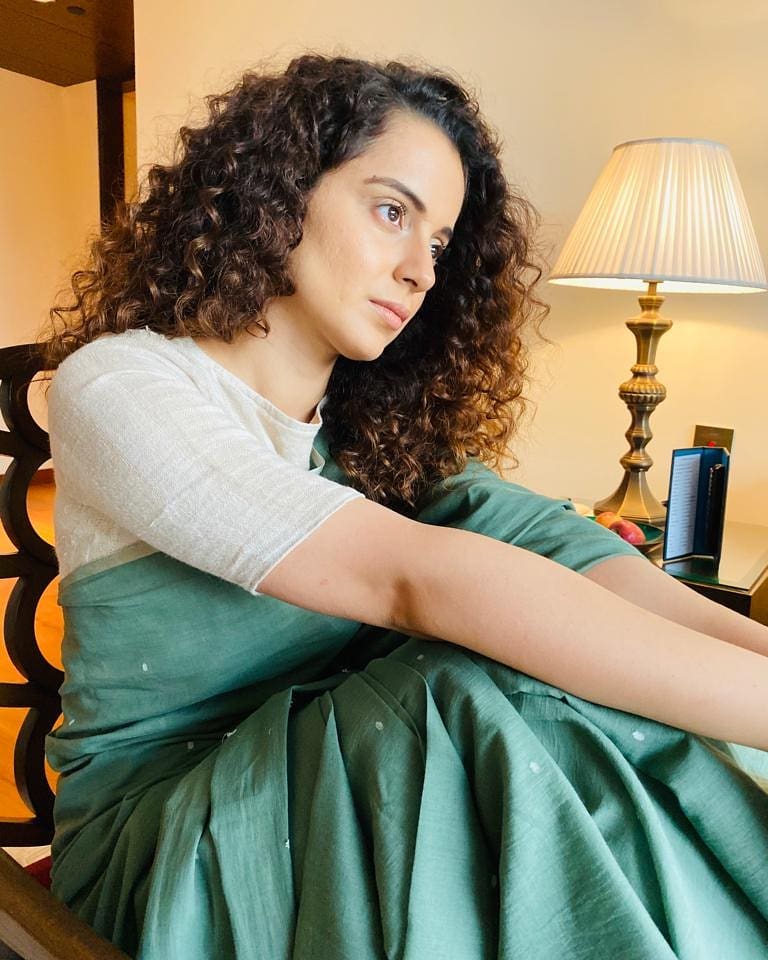 Kangana Ranaut Teaches How To Style Curly Spring Hair Like A 'Boss Babe' |  IWMBuzz
