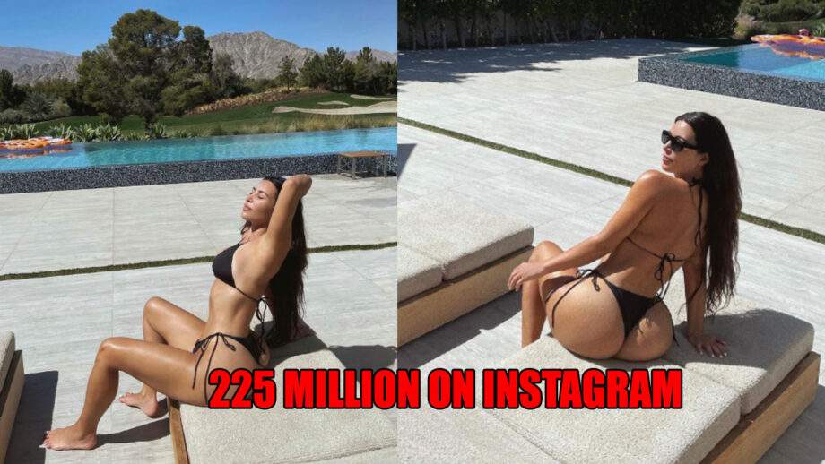 Kim Kardashian hits 225 million on Instagram, shares hot bikini picture for fans 403547