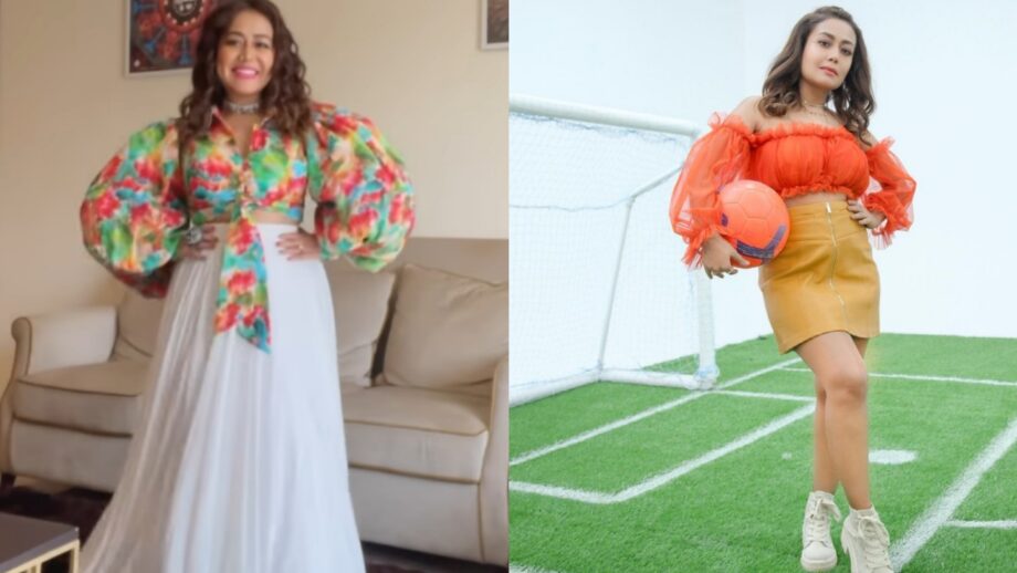 Layer Clothes Even In Summers: Take Cues From Neha Kakkar 405745