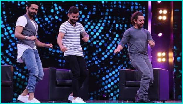 Rare Video: When Aamir Khan & Virat Kohli Danced Together on Salman Khan's Dhinka Chika Song 419502