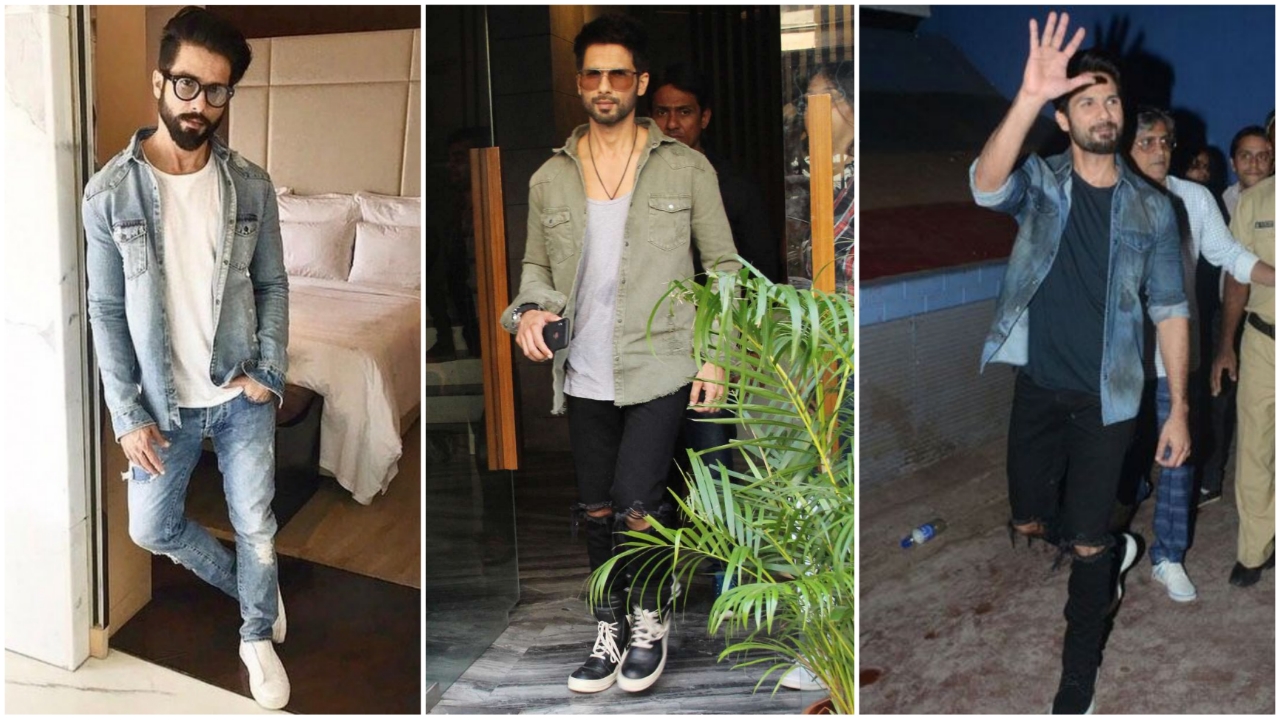 shahid kapoor and denim jackets are a match made in heaven yay or nay 4