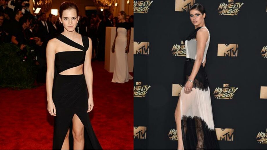 Spicy Hot Looks: Hot Outfits Of Alexandra Daddario And Emma Watson That Will Make You Fall For Them 401933