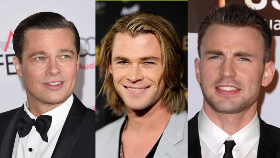 Chris Evans Vs Chris Hemsworth Vs Brad Pitt: Which Heartthrob Looks Killer In Clean Shave?