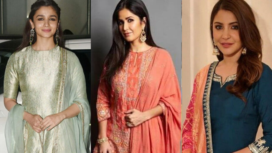 Desi Babe Fashion Fan Battle: Alia Bhatt Vs Katrina Kaif Vs Anushka Sharma: Which hottie deserves a 10/10 for the sharara suit look? Vote Now 439754