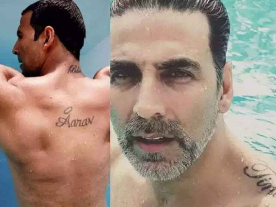 Saif Ali Khan and Kareena Kapoor Khan pose for a lovely photo but the  actor's new tattoo catches attention! | Hindi Movie News - Times of India