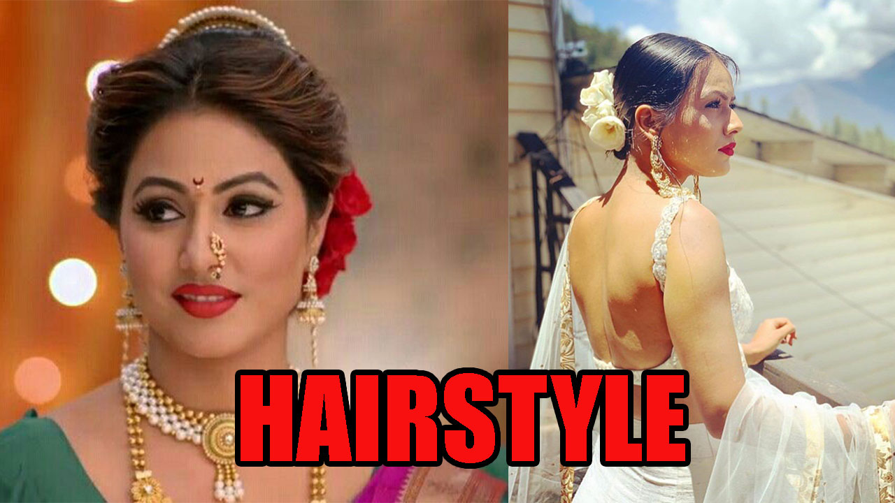 Hina Khan Vs Nia Sharma: Whose Hairstyle Is Your Pick For A Wedding? |  IWMBuzz