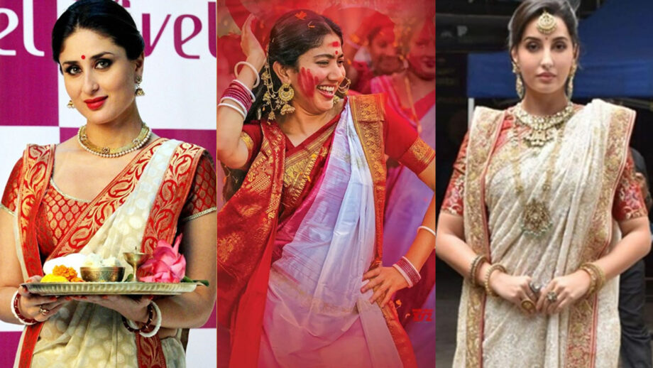 Ogo Bodhu Shundori: Kareena Kapoor Vs Sai Pallavi Vs Nora Fatehi: Hottest diva in a traditional Bengali saree? (Fan Battle) 439301