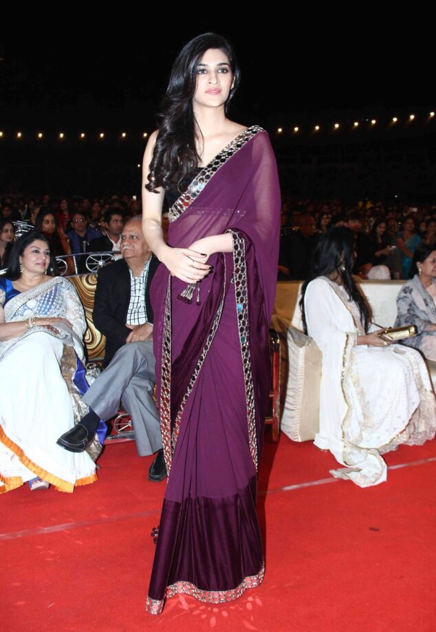 Ohh So Beautiful: Silk Saree Never Goes Wrong With Kriti Sanon - 1
