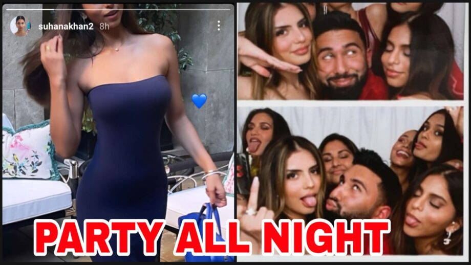 Viral Alert: Suhana Khan parties all night with her BFF squad, looks super hot in strapless outfit 427081