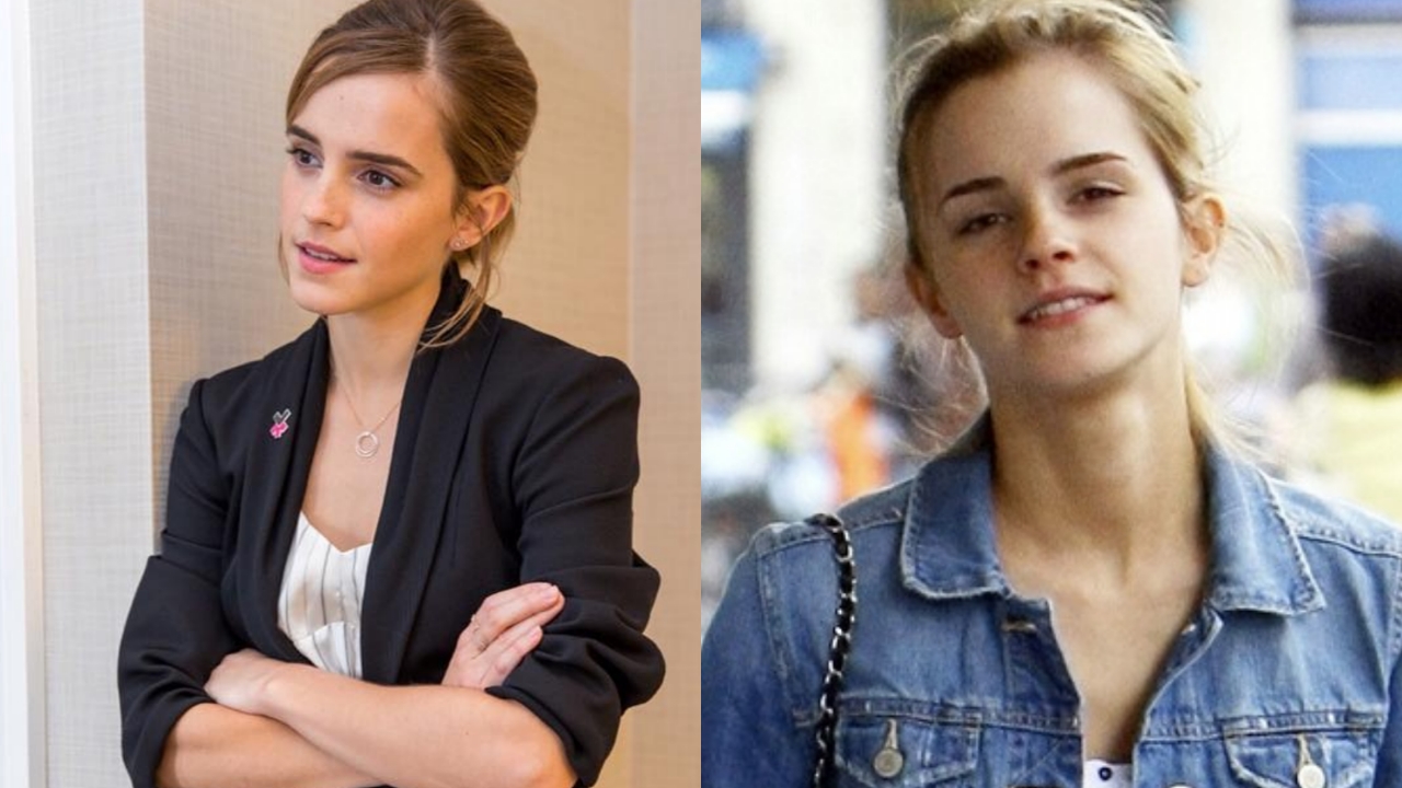 HD wallpaper: Emma Watson Harry Potter High Resolution, women's blue denim  button up jacket | Wallpaper Flare