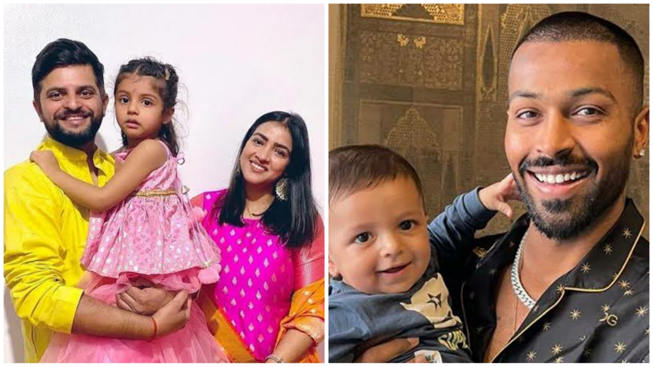 From Suresh Raina's Daughter Gracia To Hardik Pandya's Son Agastya: Of Indian Cricketers Who Are Media Sensations! | IWMBuzz