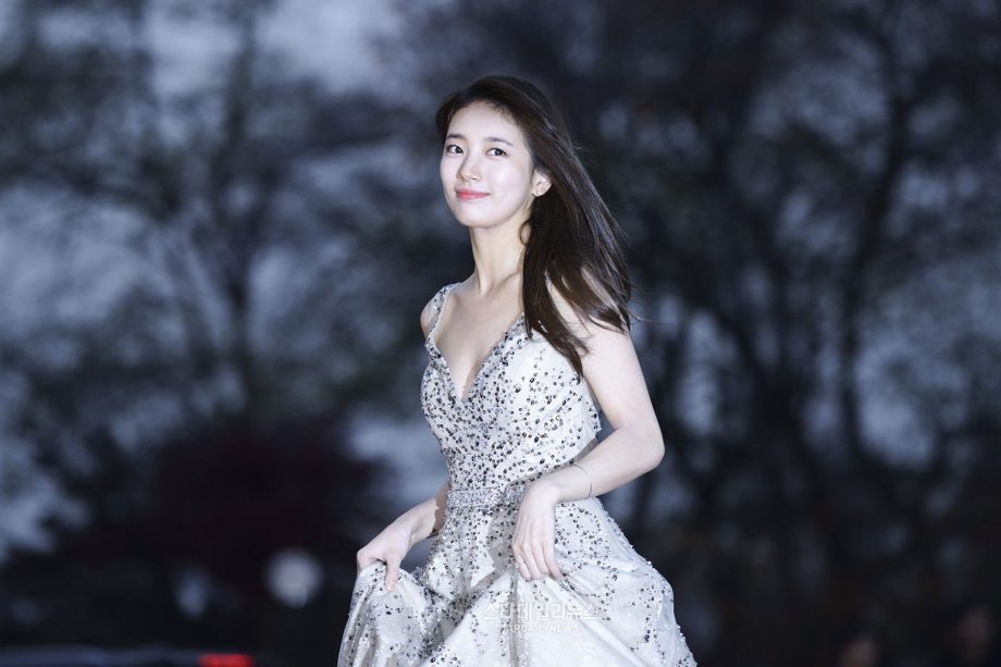 Be careful ladies and gentlemen: Beautiful Bae Suzy is all set to bite in a White Leopard dress, See pics 866510