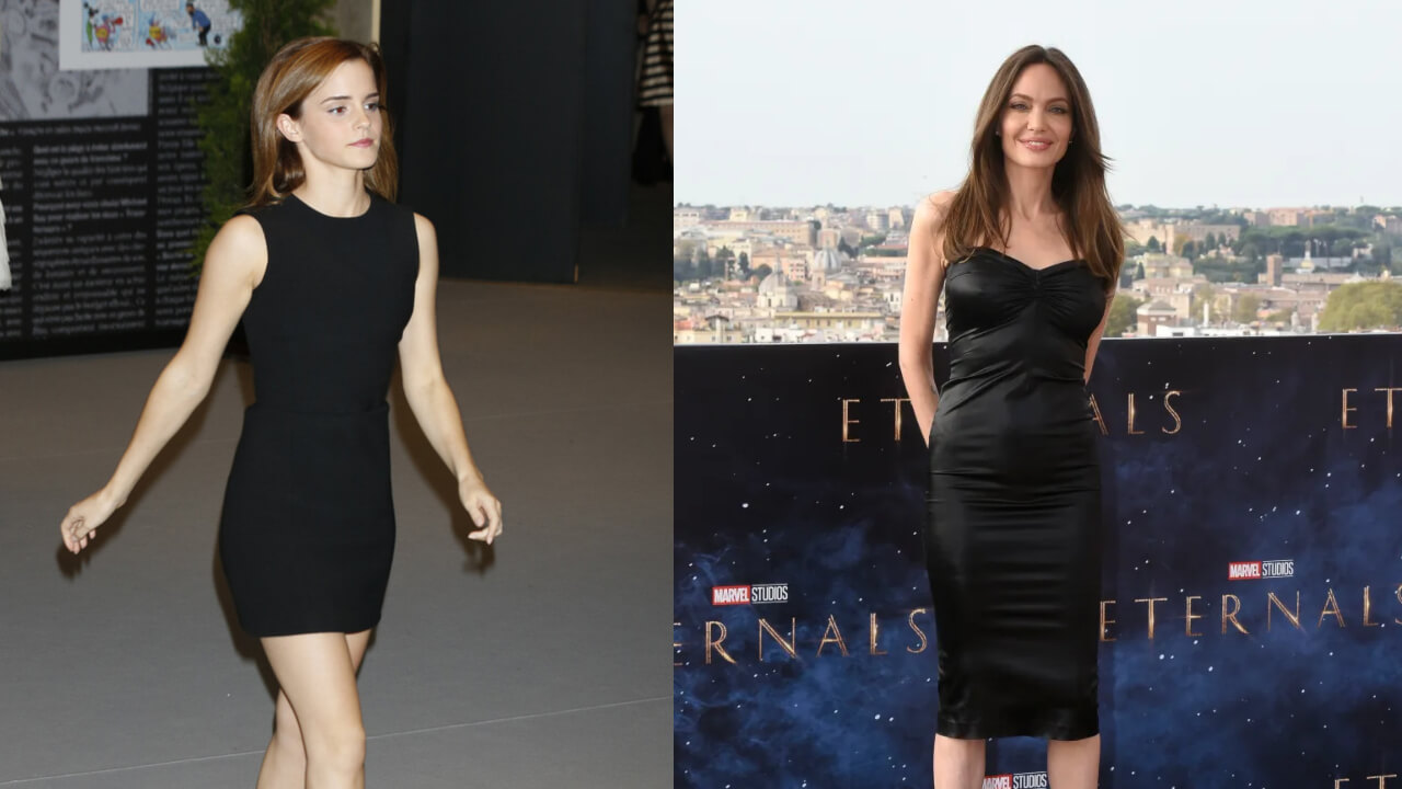 Black Bodycon Dresses For The Win! Angelina Jolie Vs Emma Watson: Who Aced The Bodycon Dress Better? 847157